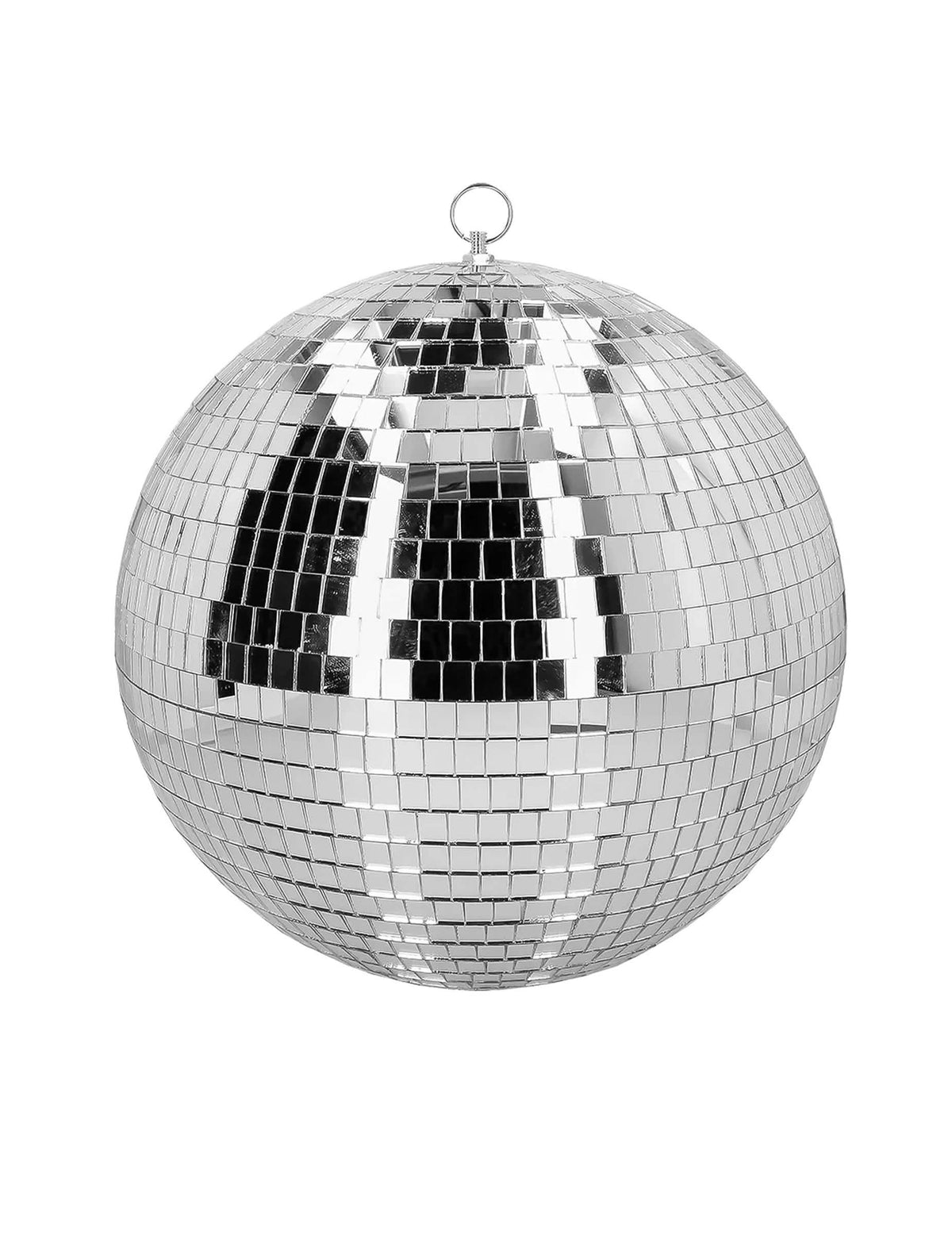 Bola de espelhos disco para decoração prateada