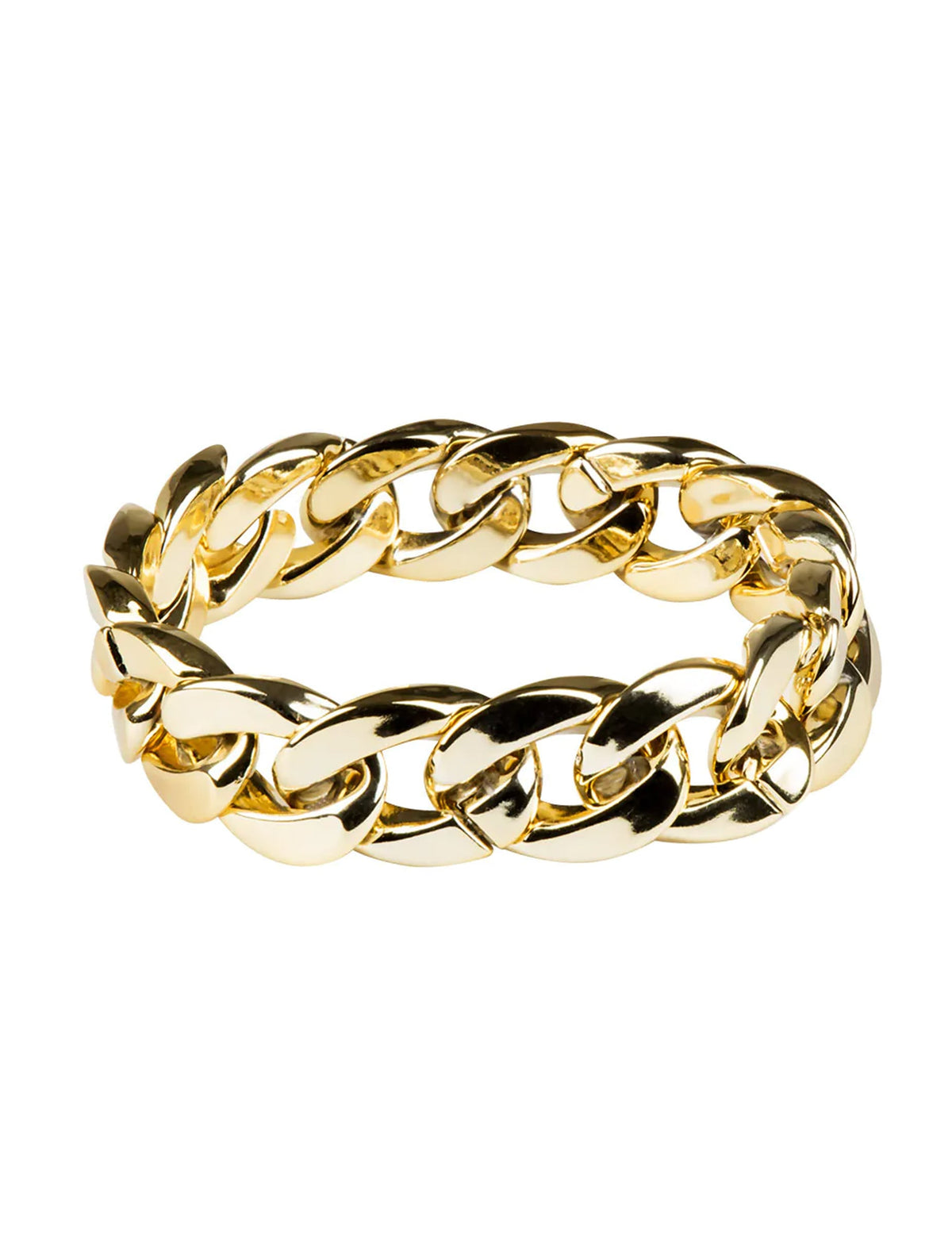 Vue de profil du bracelet bling bling pour adulte