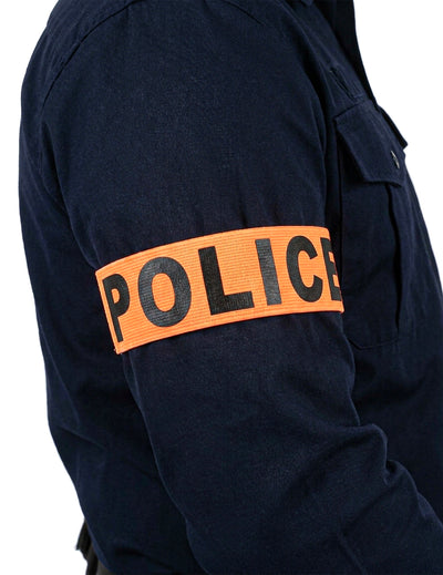 Braçadeira policial ajustável para adulto