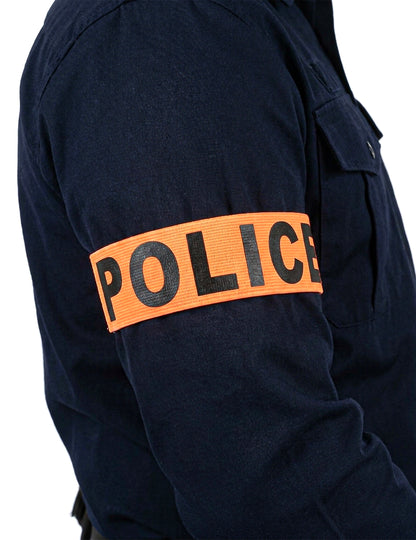 Braçadeira policial ajustável para adulto