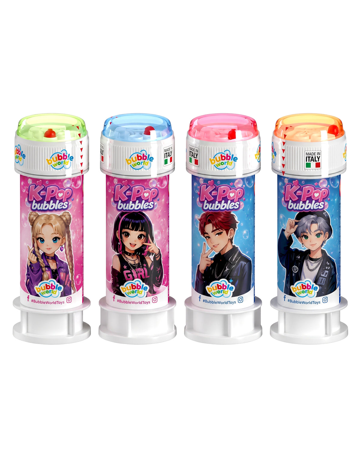 Bolhas de sabão 60 ml K-pop