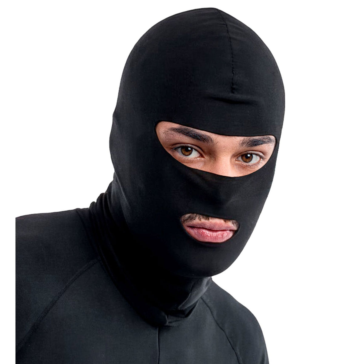 Carapuço preto adulto