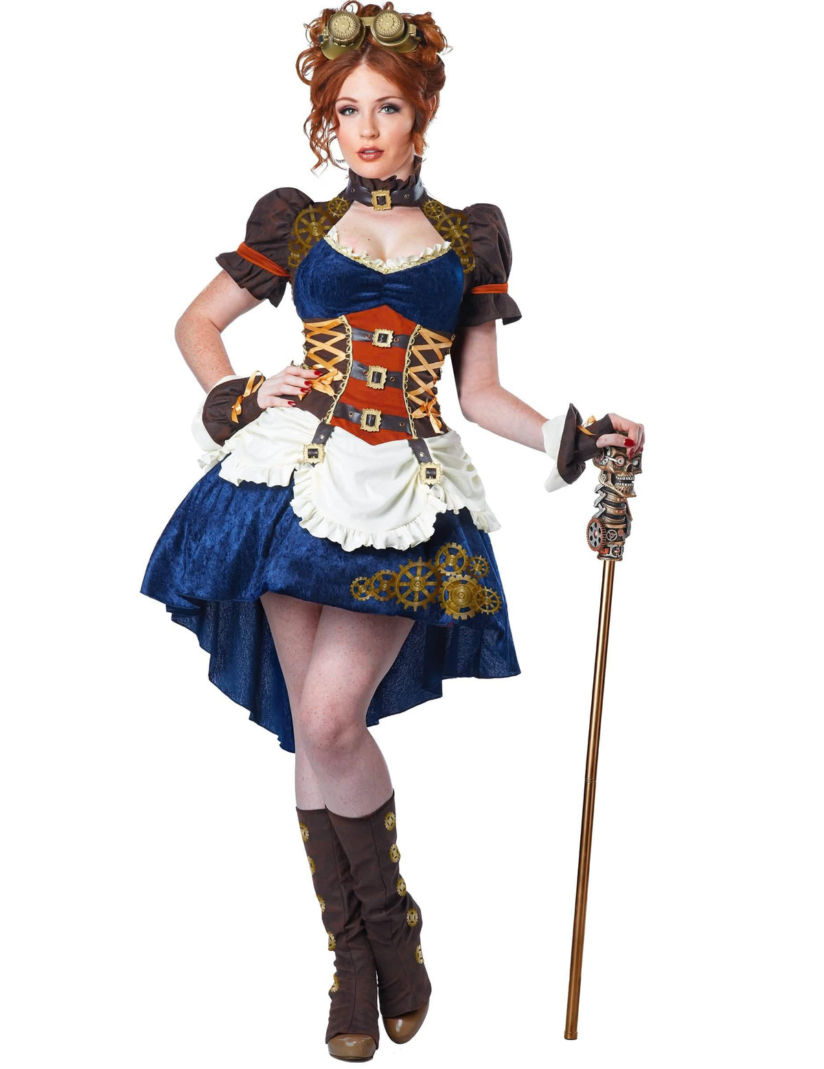 Mise em situação da bengala steampunk
