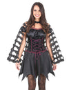 Capa aranha mulher Halloween