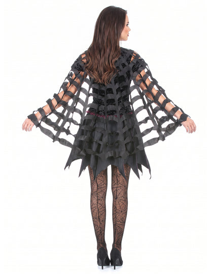 Capa aranha mulher Halloween