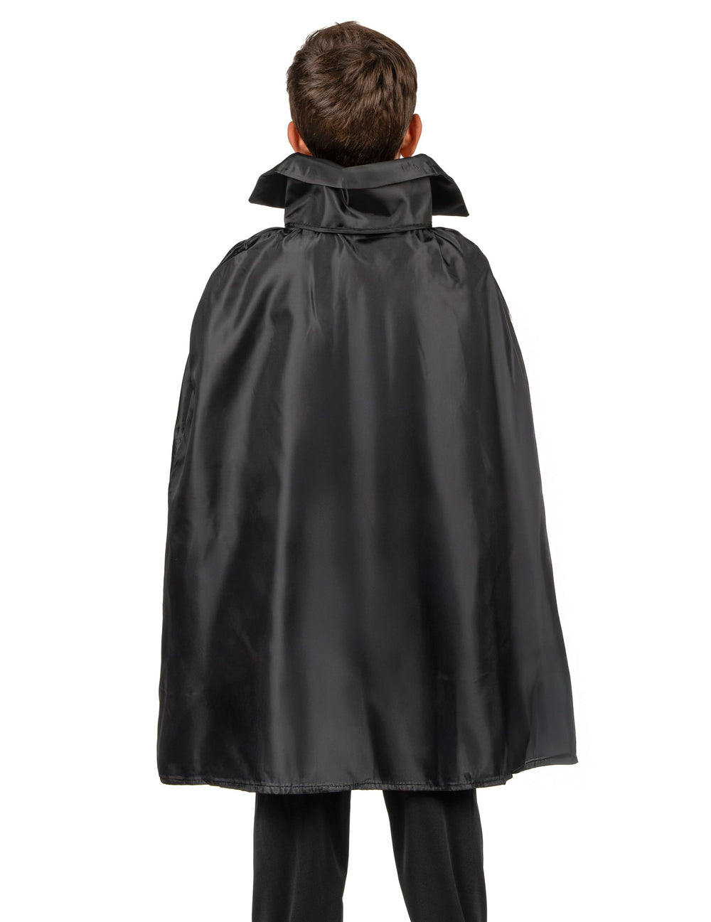 Vue de dos de la Cape de vampire Halloween pour enfant