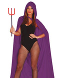 Capas roxas para Halloween