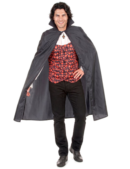 Capa de Drácula Halloween homem