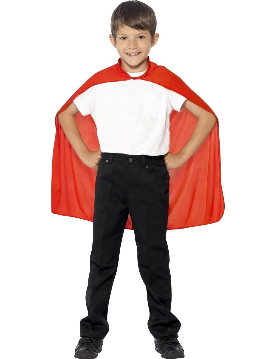 Cape rouge pour enfant rouge