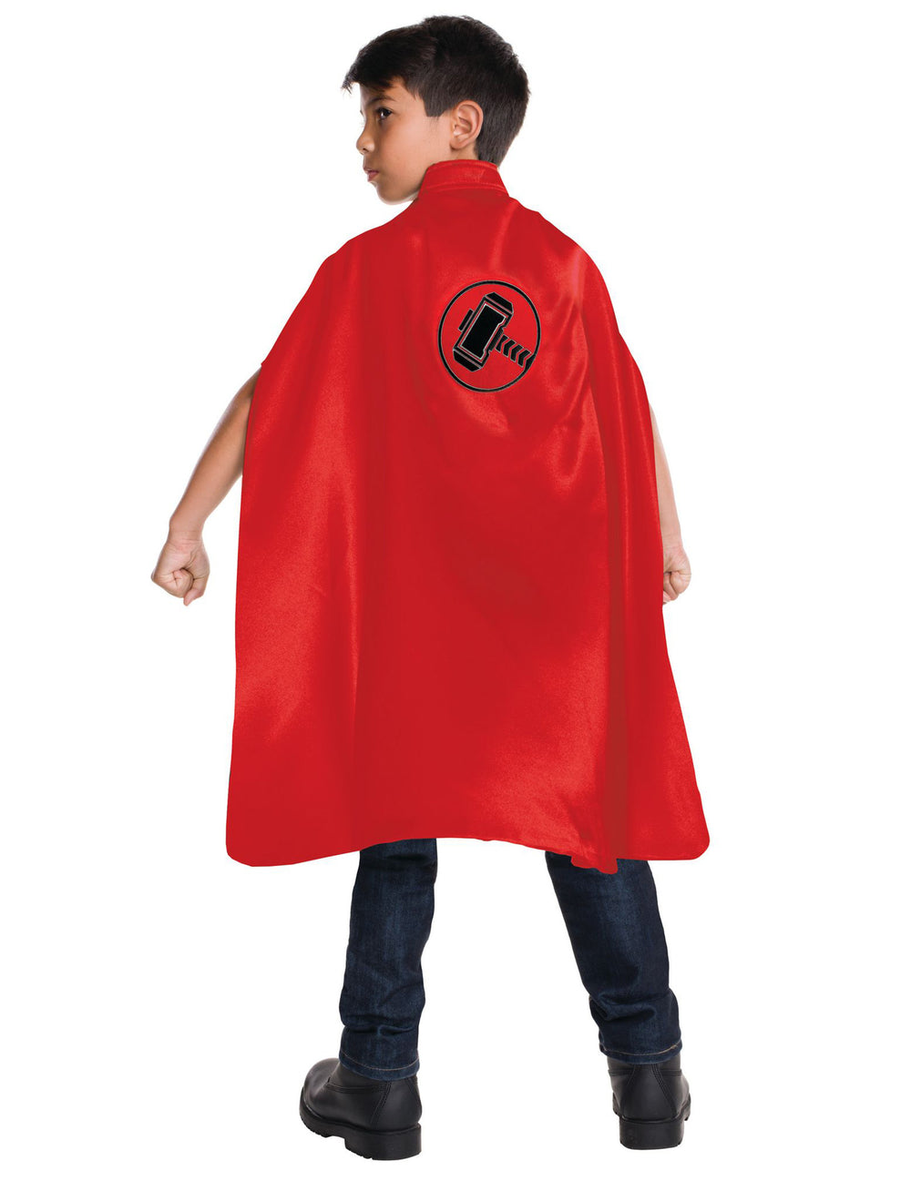 Cape Thor™ pour enfant rouge avec logo marteau