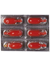 Rendu de l'effet sanglant sur le visage des capsules de sang liquide