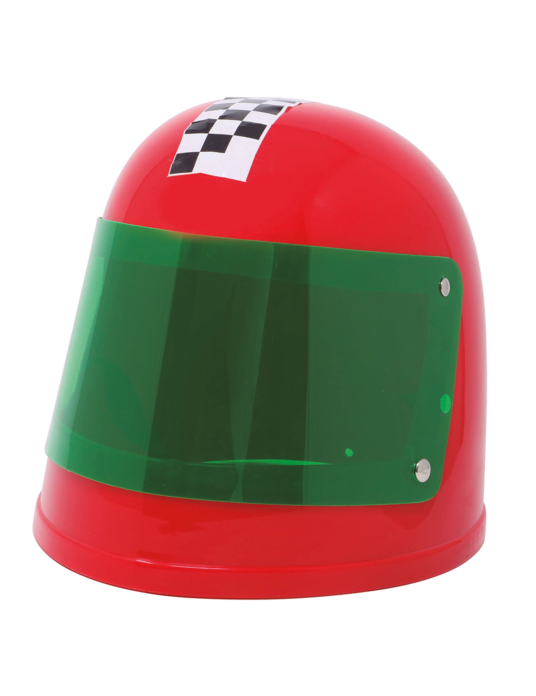 Vue de profil du casque de pilote de formule 1 pour enfant