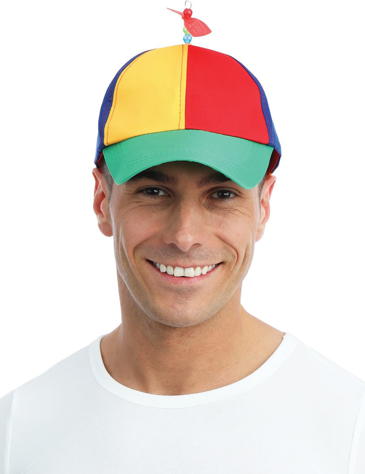 Casquette avec hélice pour adulte multicolore