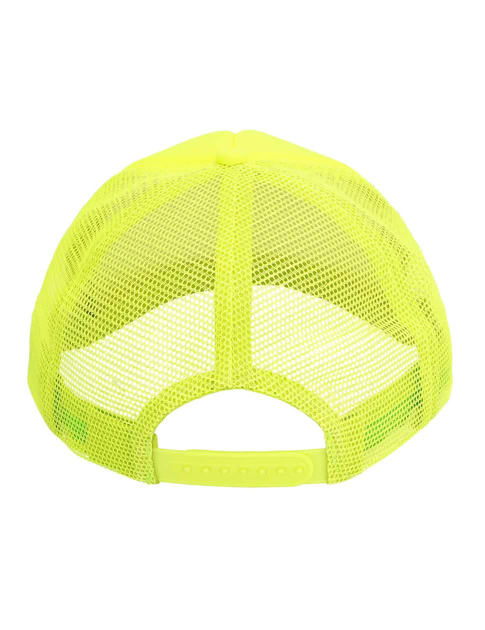 Boné amarelo néon para adultos	