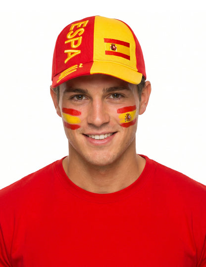 Boné de adepto de Espanha adulto