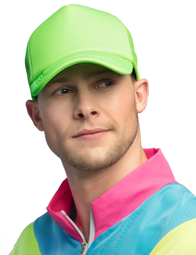 Casquette vert fluo pour adulte vert fluo