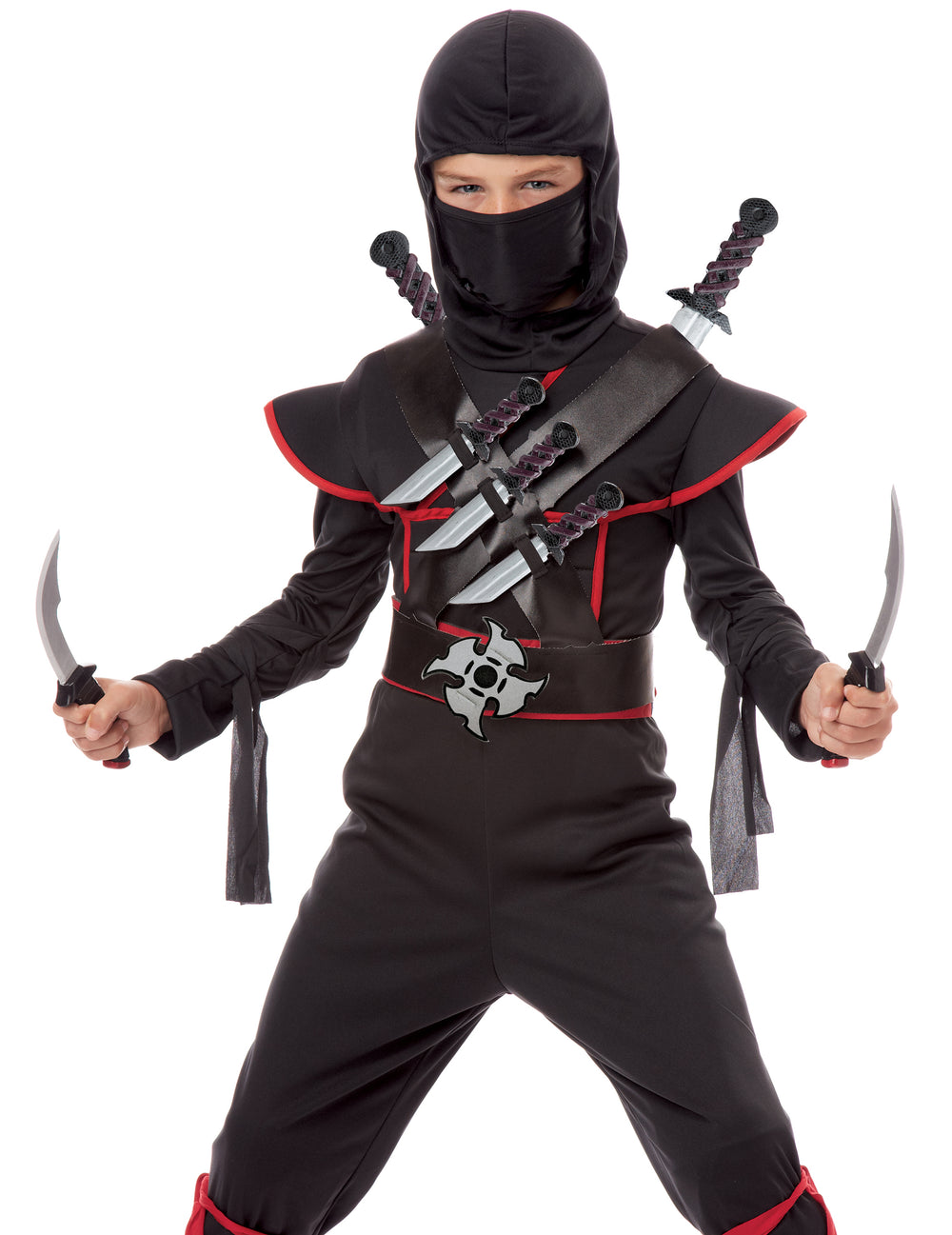 Mise en situation de la ceinture d'armes ninja