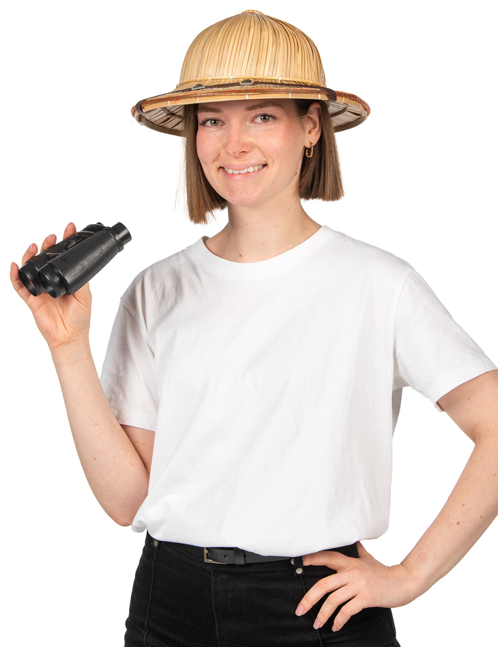 Chapeau aventurier pour adulte beige