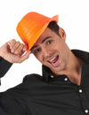 Chapeau borsalino à sequins pour adulte orange