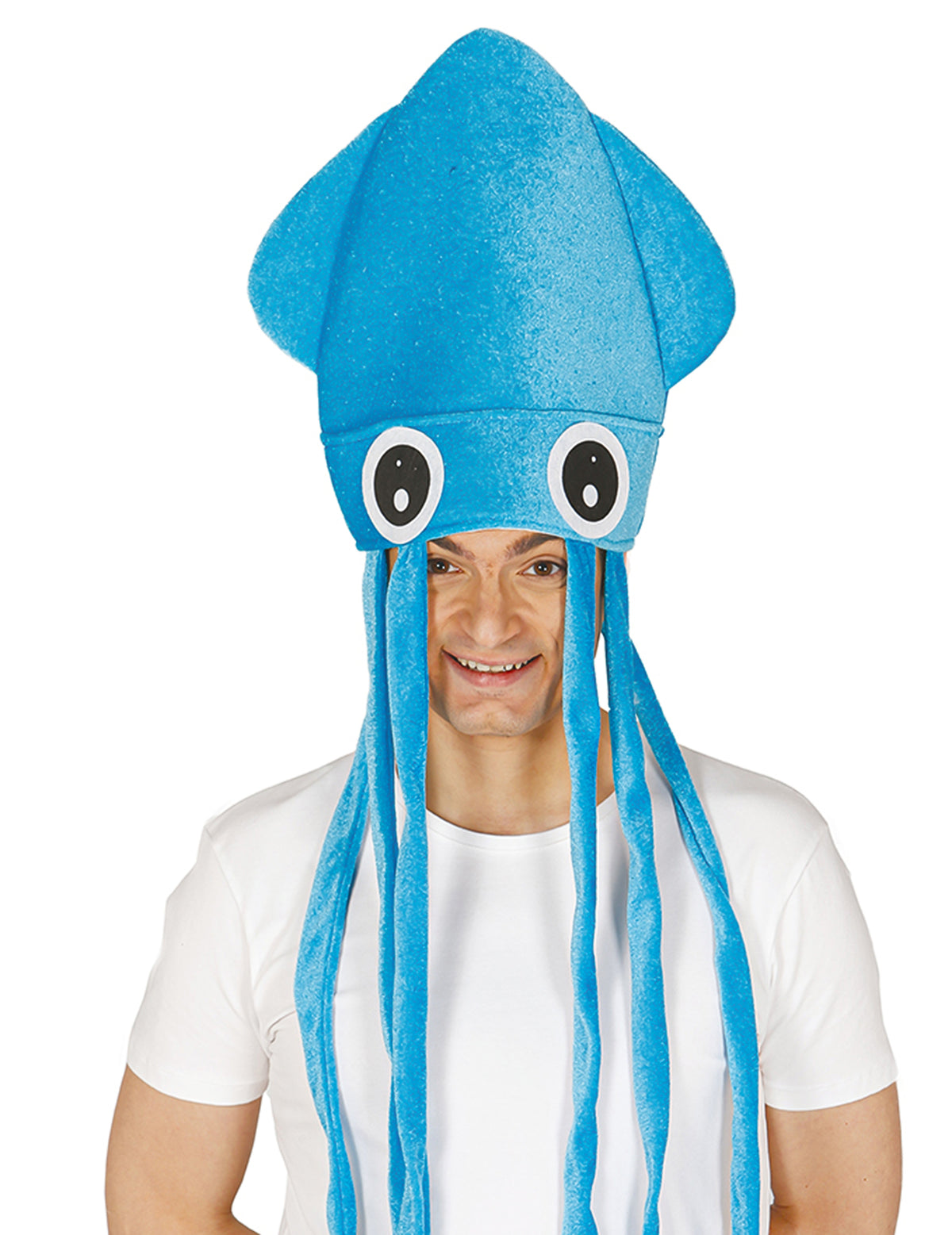 Détail des tentacules du chapeau de calamar