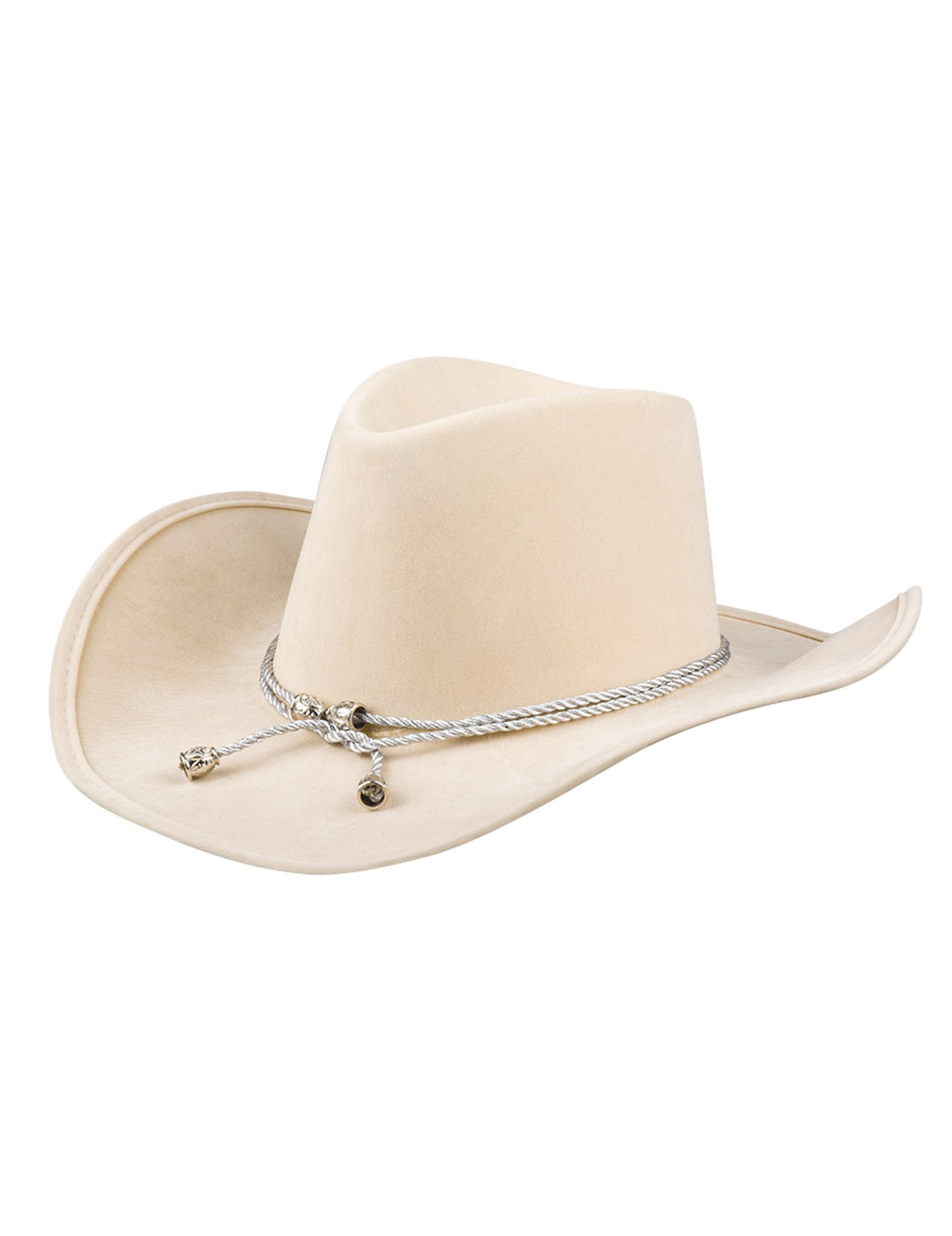 Vue de profil du chapeau cowboy pour adulte