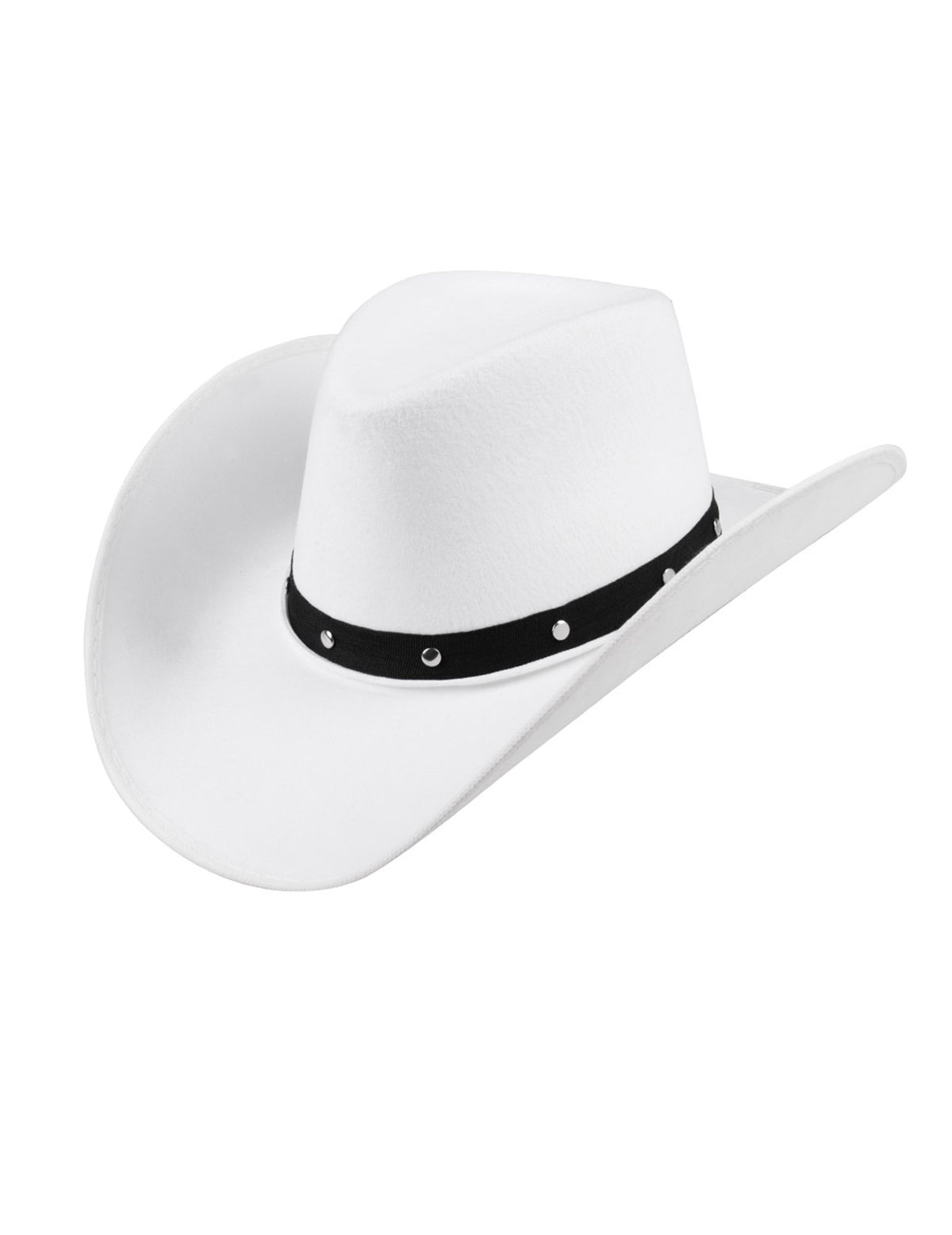 Vue de profil du chapeau cowboy pour adulte
