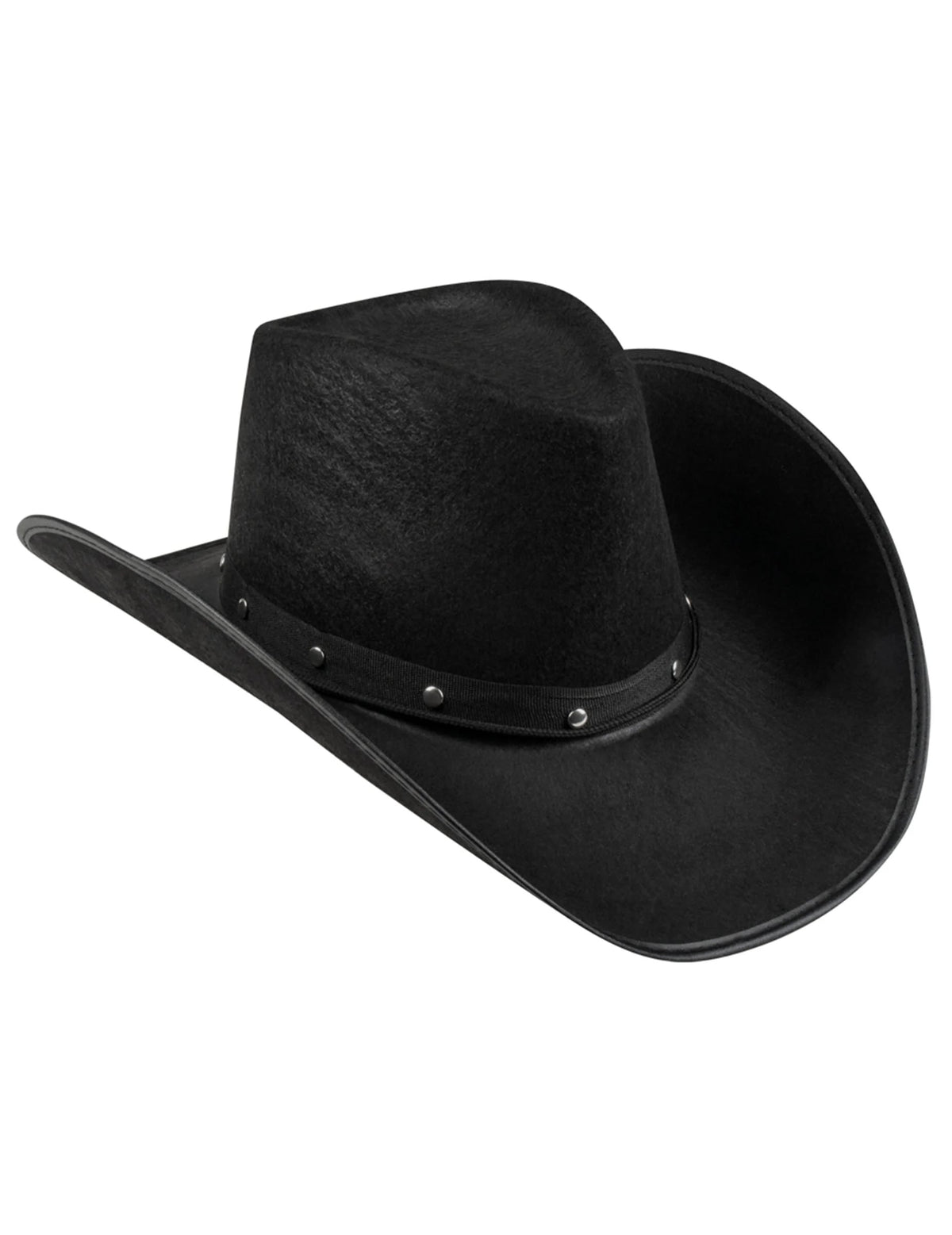 Chapéu preto de Cowboy para adulto