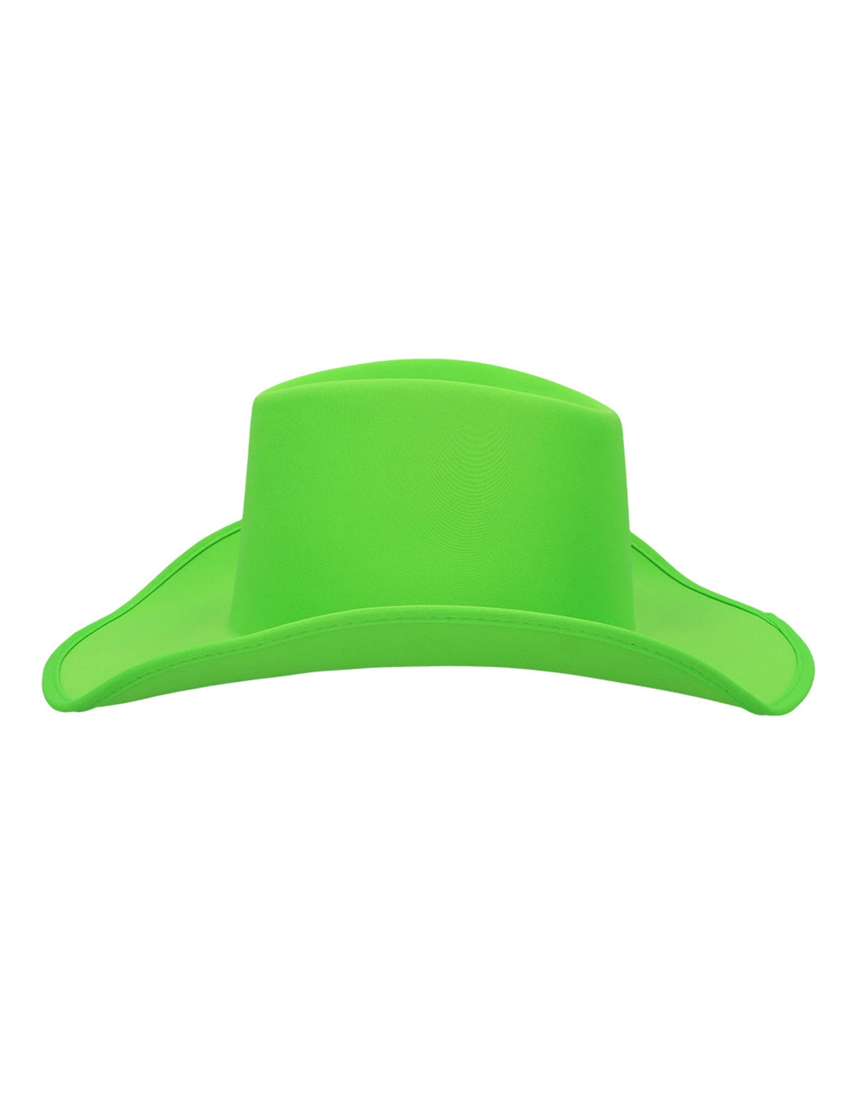 Vue de face du chapeau de cowboy