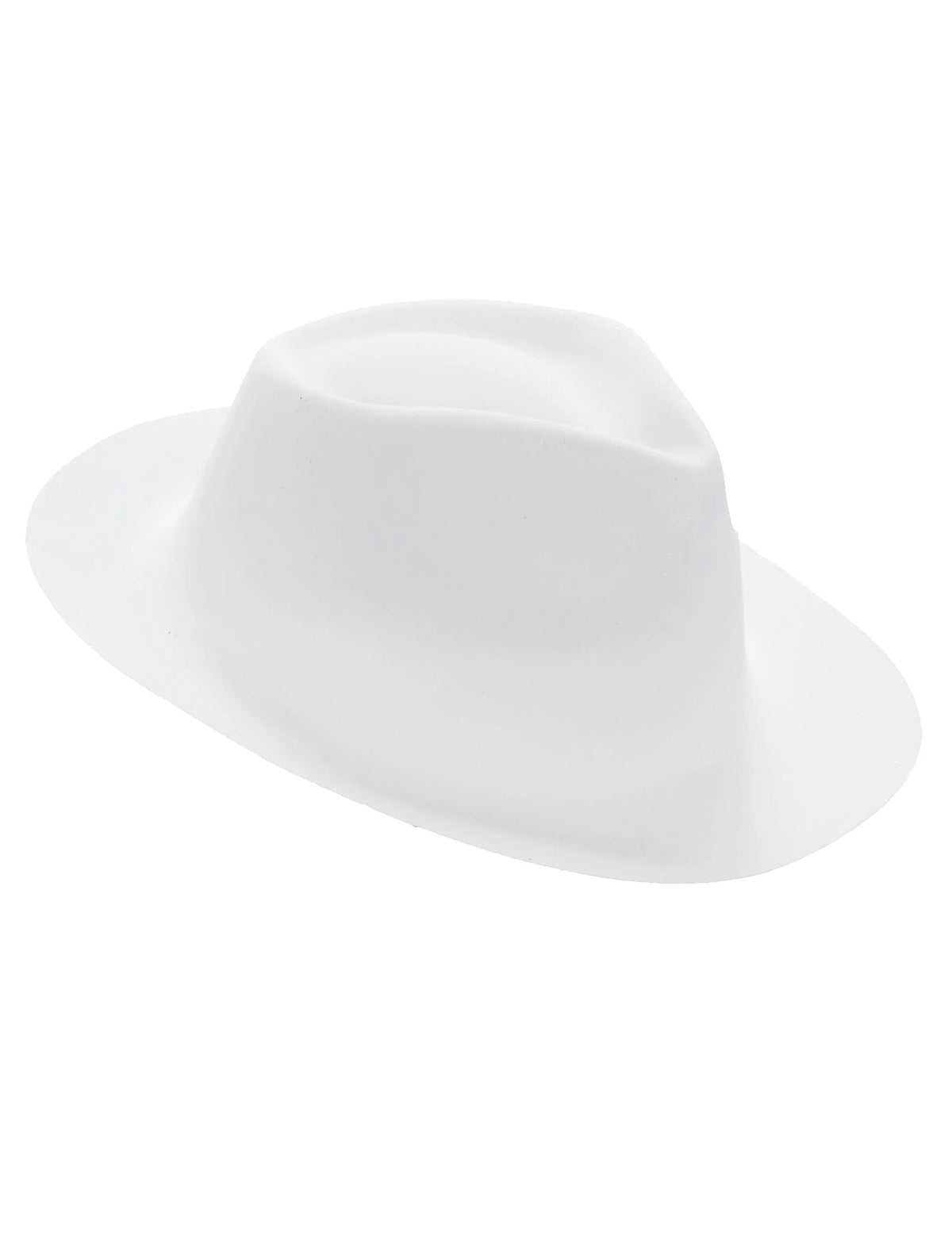 Chapéu branco de gangster para adulto
