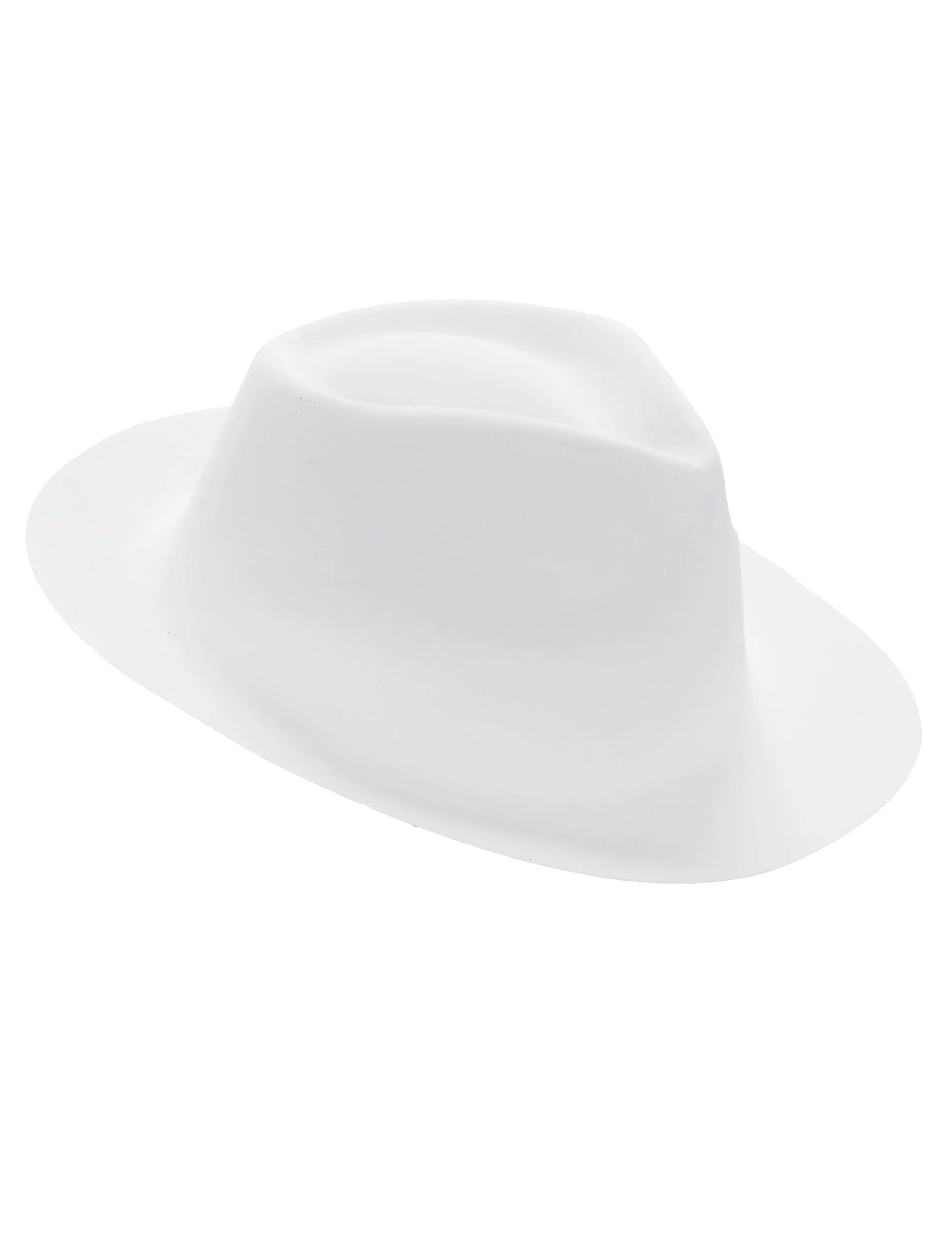 Chapéu branco de gangster para adulto