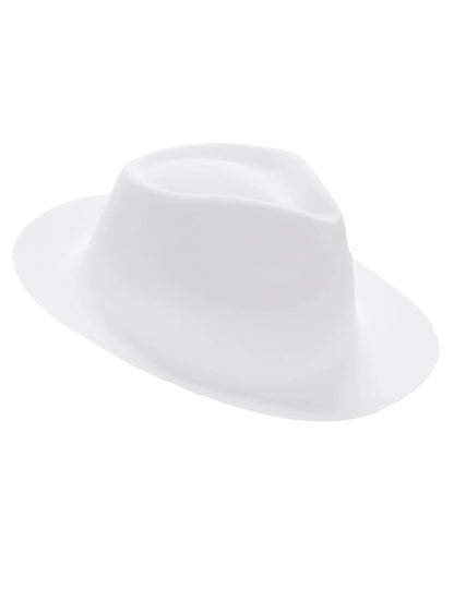 Chapéu branco de gangster para adulto