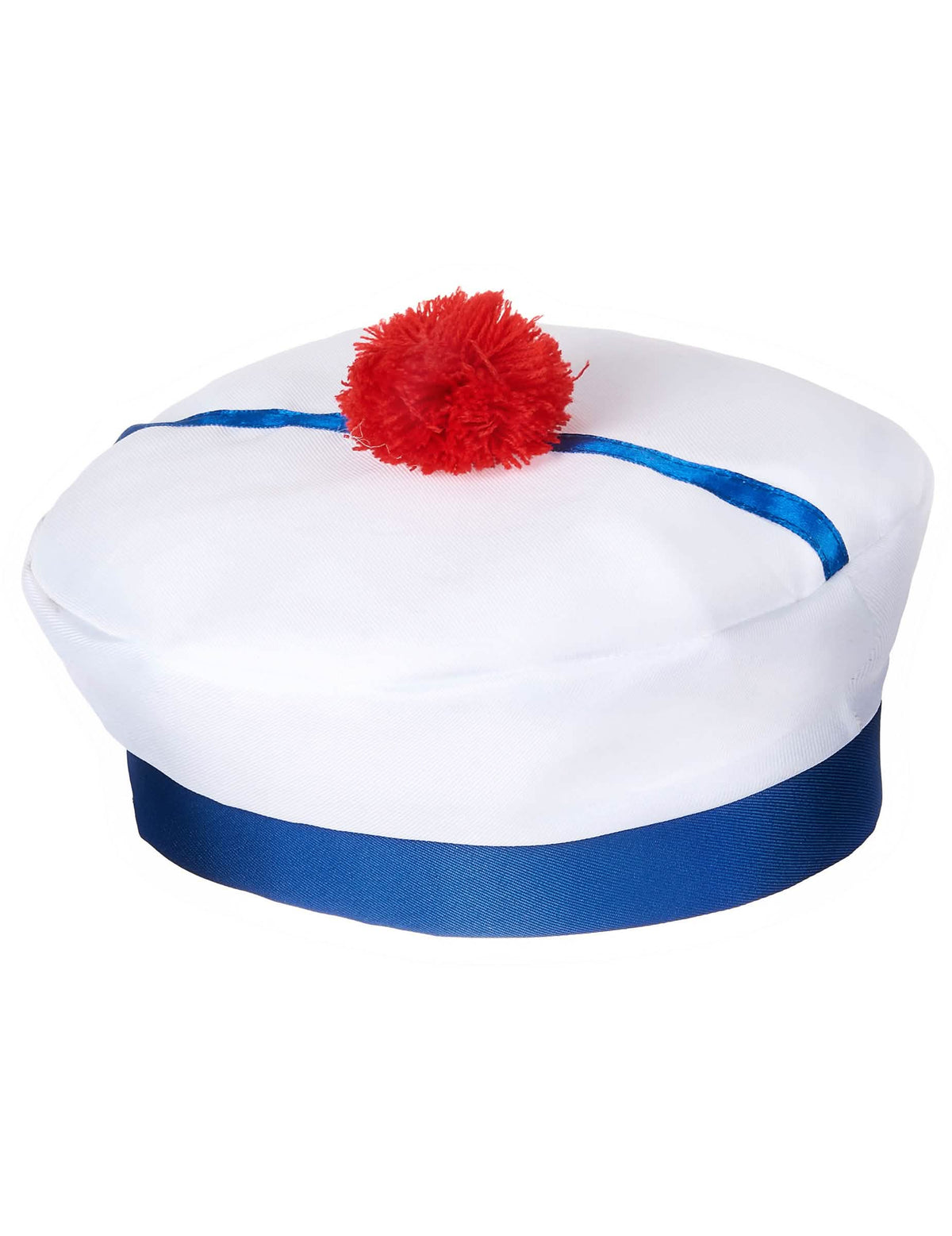 Chapéu marinheiro com pompom para adulto