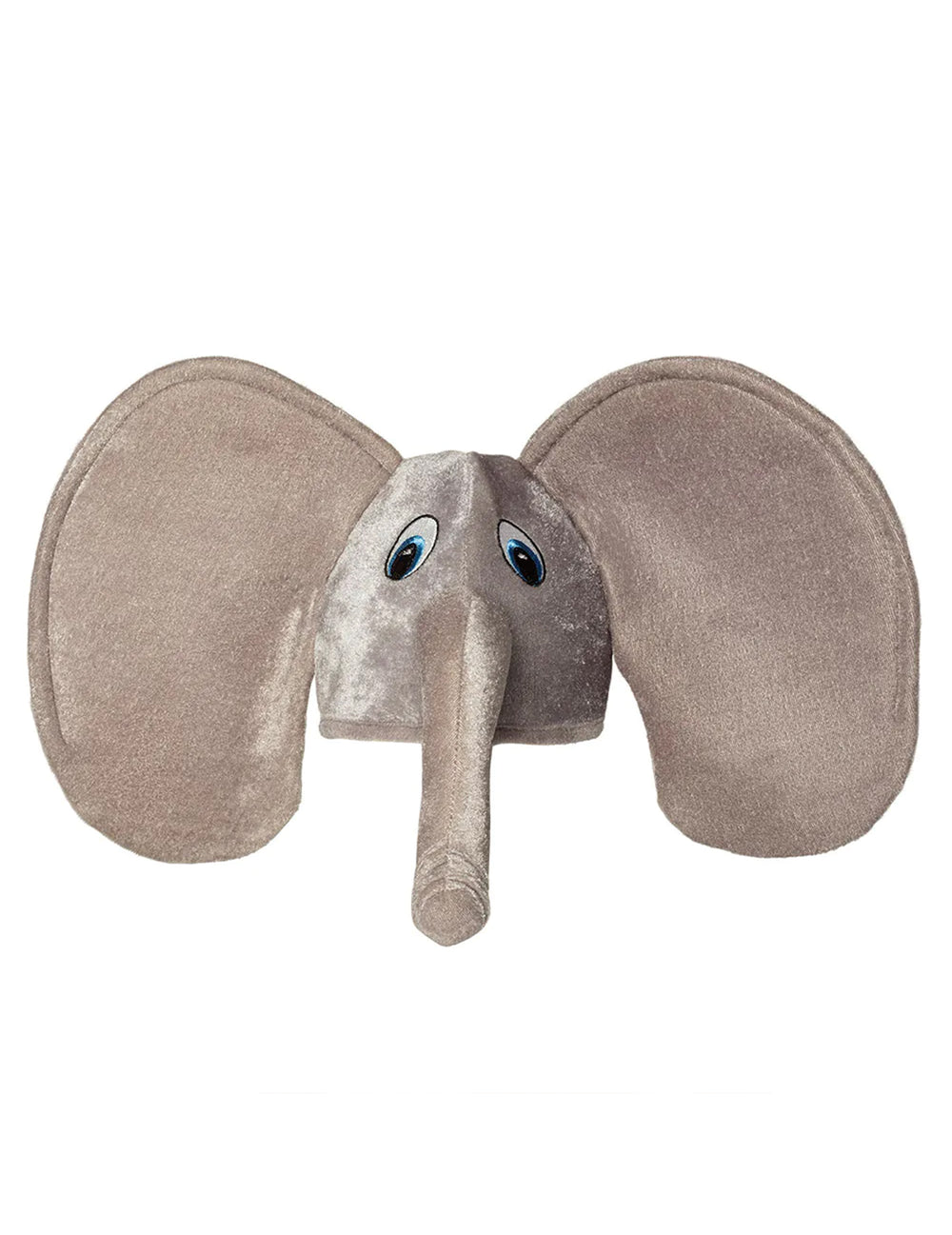 Vue de face du chapeau éléphant pour adulte