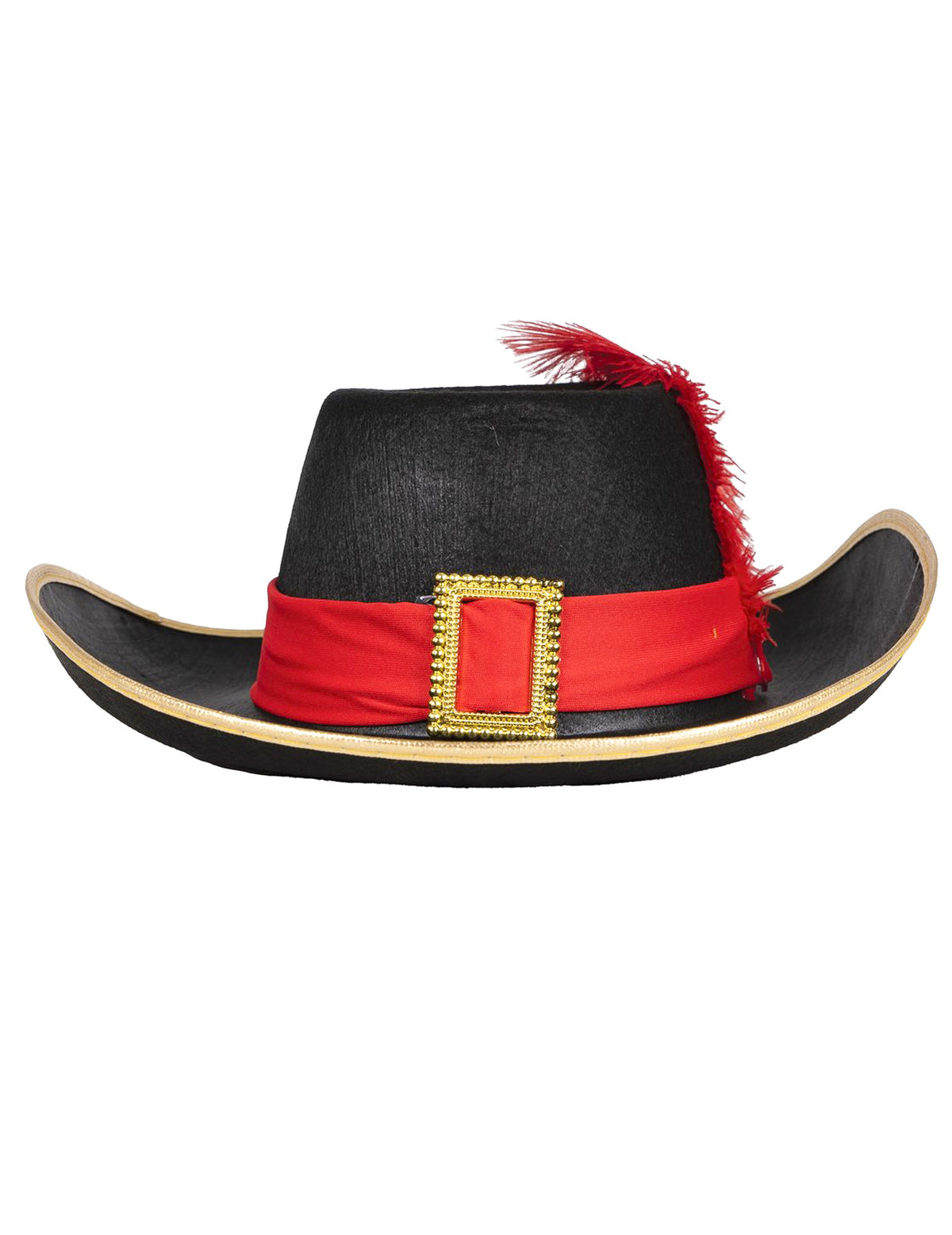Vue de profil du chapeau de mousquetaire pour enfant