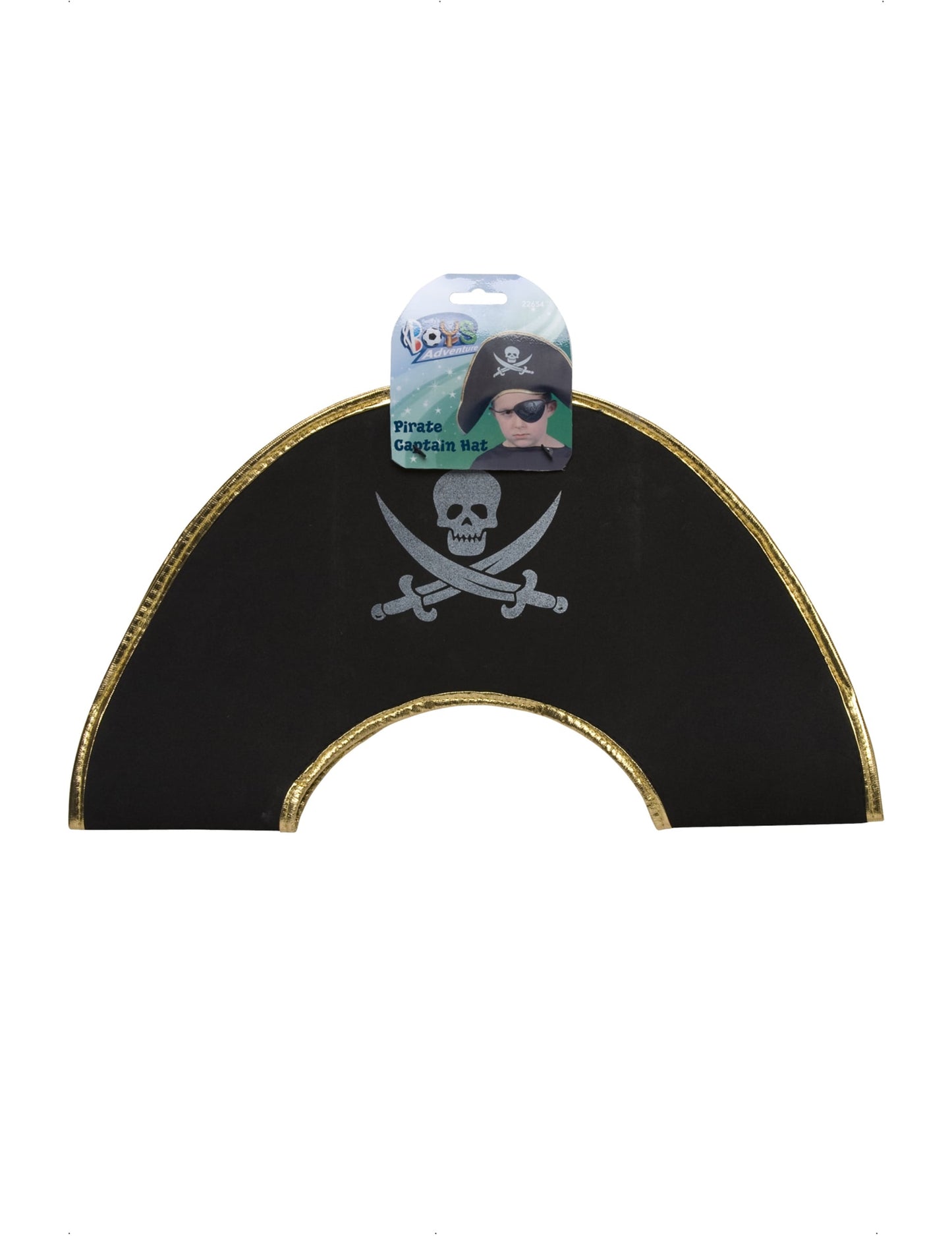 Emballage cartonné du chapeau pirate