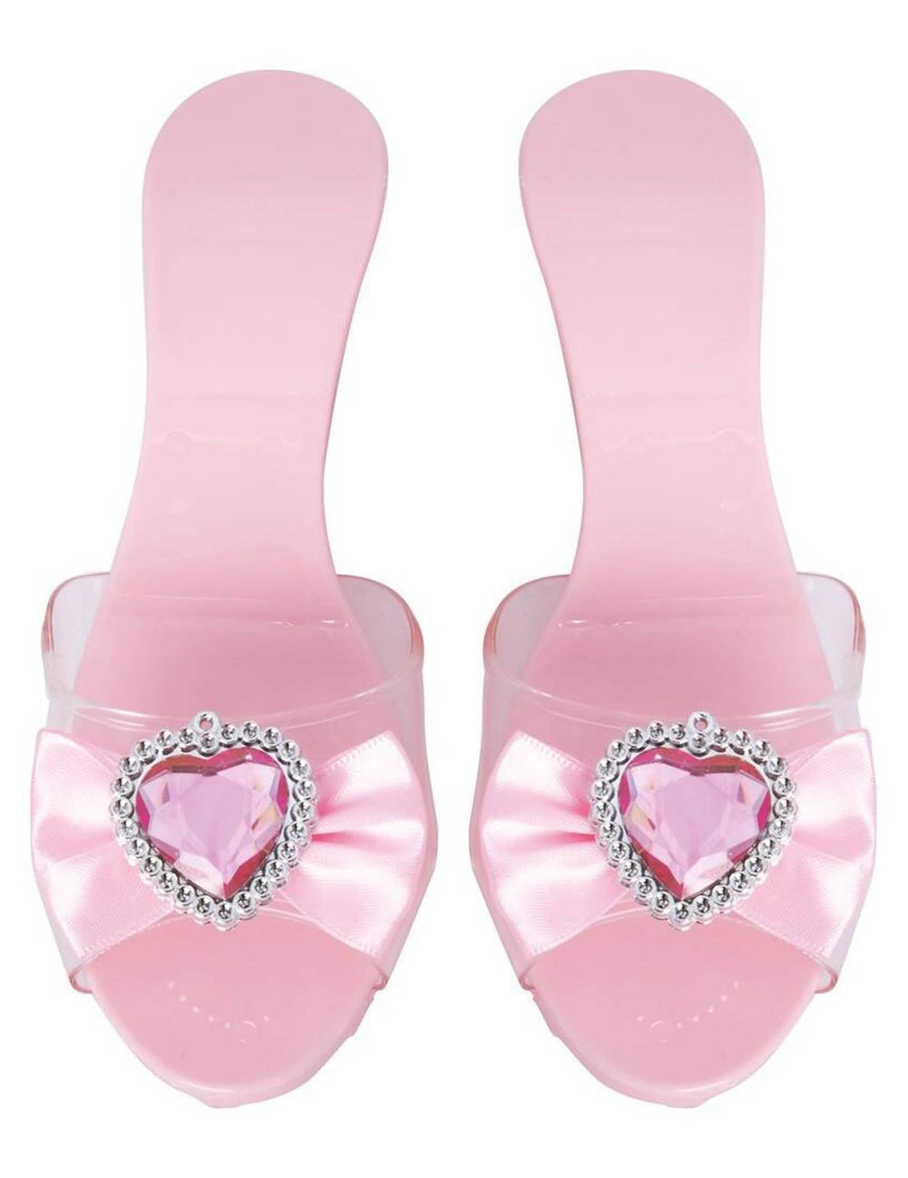 Vue de dessus des chaussures de princesse pour enfant