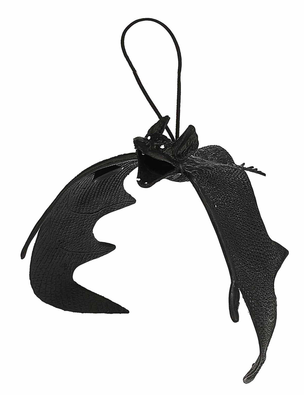 Morcego para pendurar halloween preto com elástico