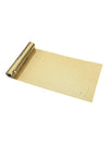 Caminho de mesa disco efeito bola de espelhos dourado 3 m