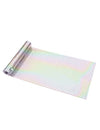 Caminho de mesa disco efeito bola de espelhos iridescente 3 m