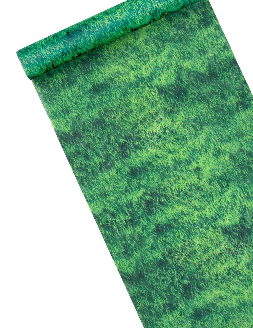 Caminho de mesa em tecido não tecido com efeito relva para festa de futebol verde