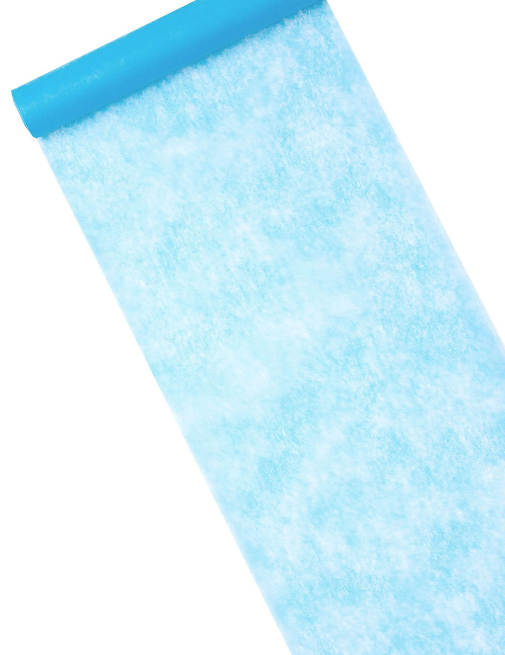Caminho de mesa não tecido decoração festiva azul céu