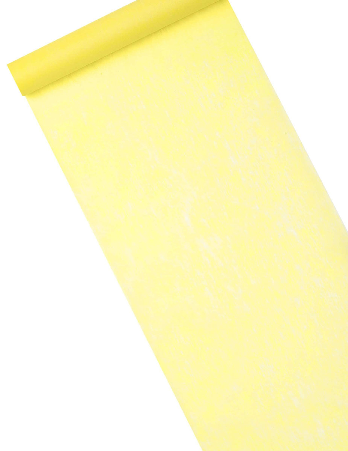 Camino de mesa não tecido para festa amarelo vivo