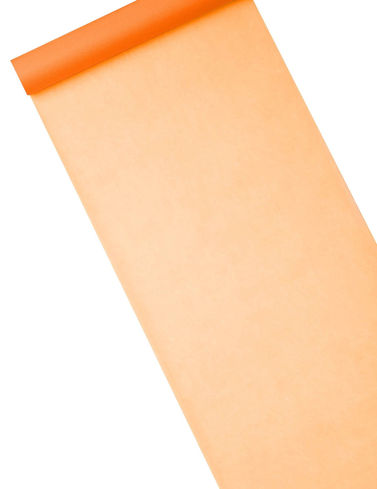 Caminho de mesa não tecido cor de laranja
