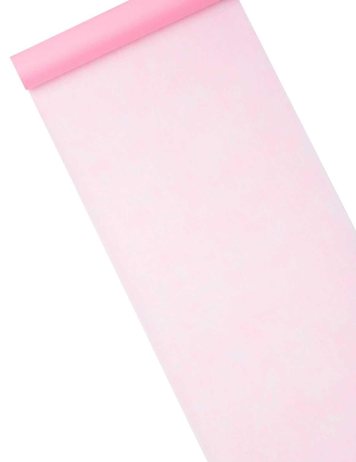 Caminho de mesa não-tecido em rolo cor de rosa claro