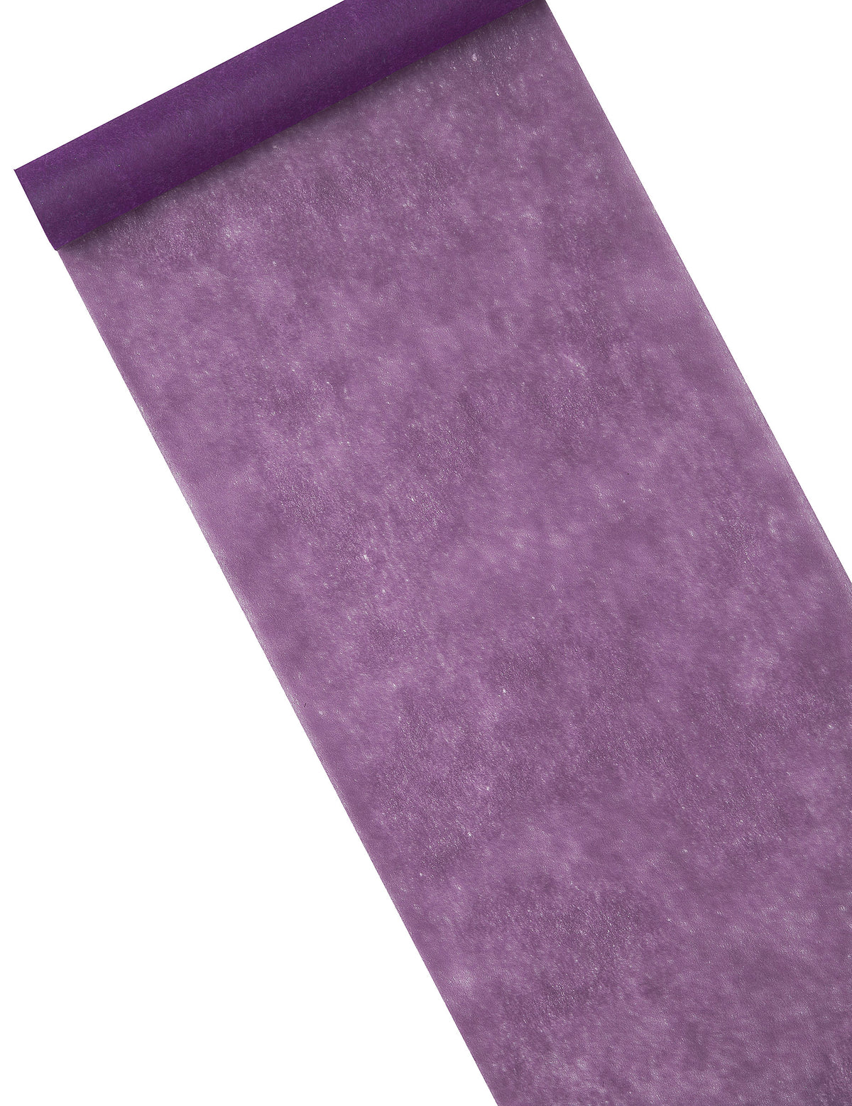 Chemin de table intissé violet prune