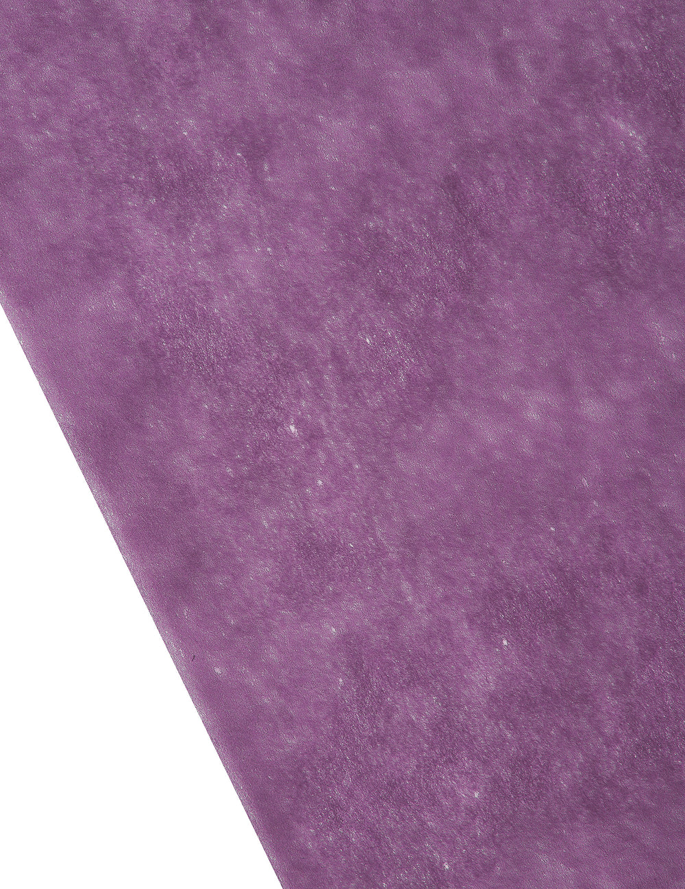 Détail de la matière du chemin de table intissé violet prune