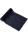 Caminho de mesa musselina azul marinho 28 cm x 5 m decoração casamento