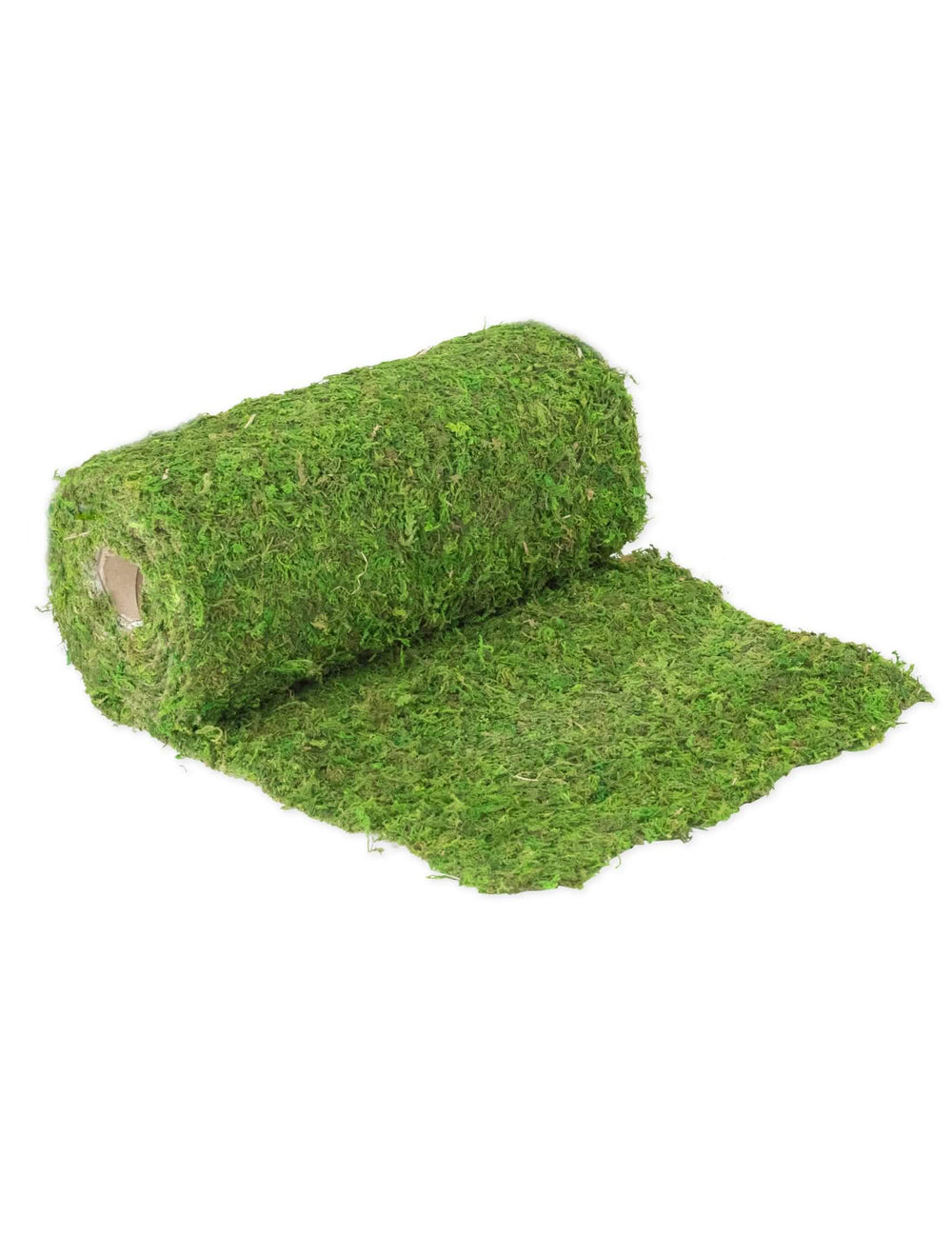 Caminho de mesa vegetal em espuma natural para casamento verde