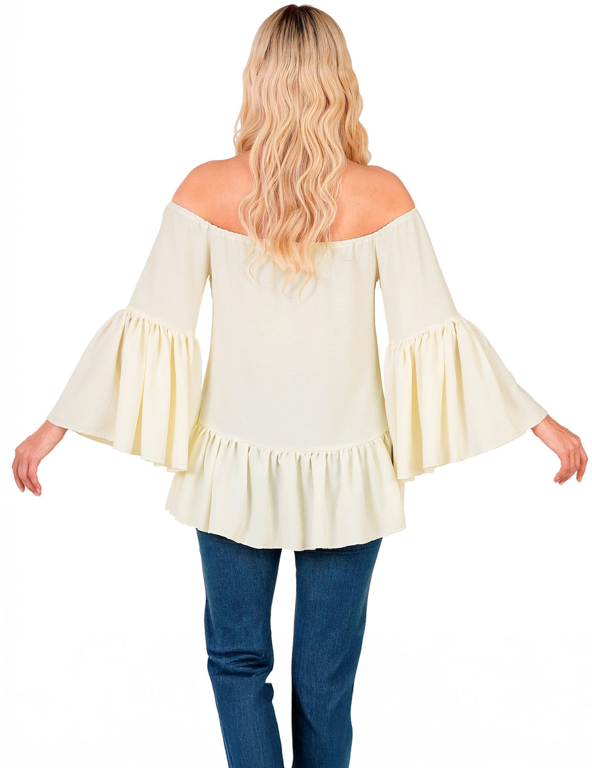 Camisa hippie dos anos 60 para mulher