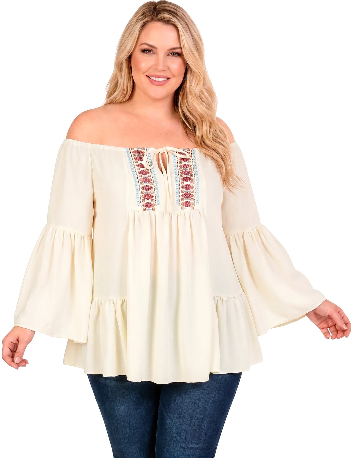 Camisa hippie dos anos 60 para mulher